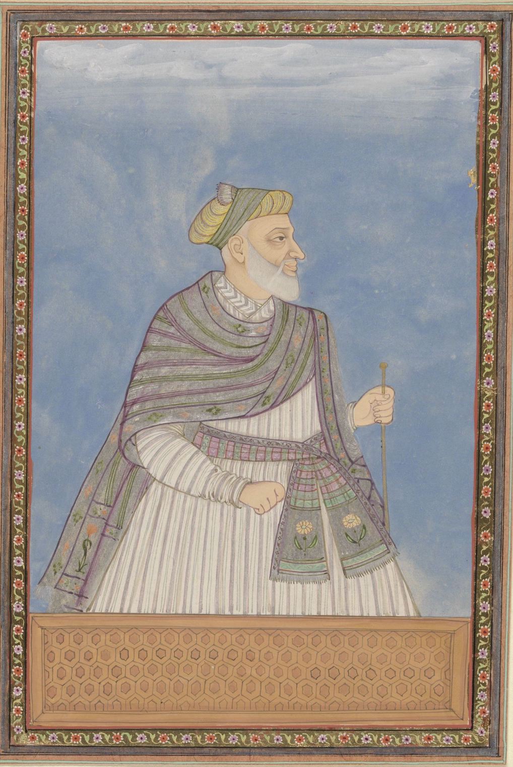 Portrait of Mirza Ahmad