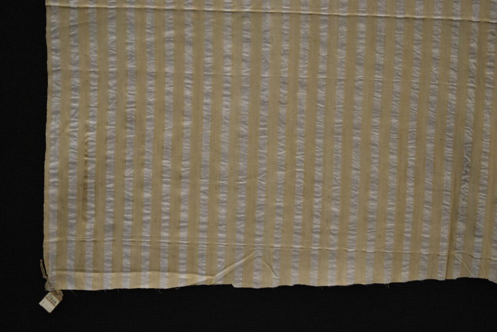 Fragment of seersucker textile