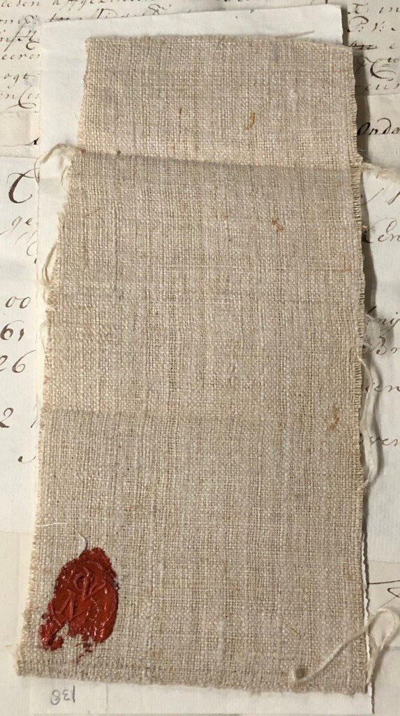 A swatch of lijnwaad