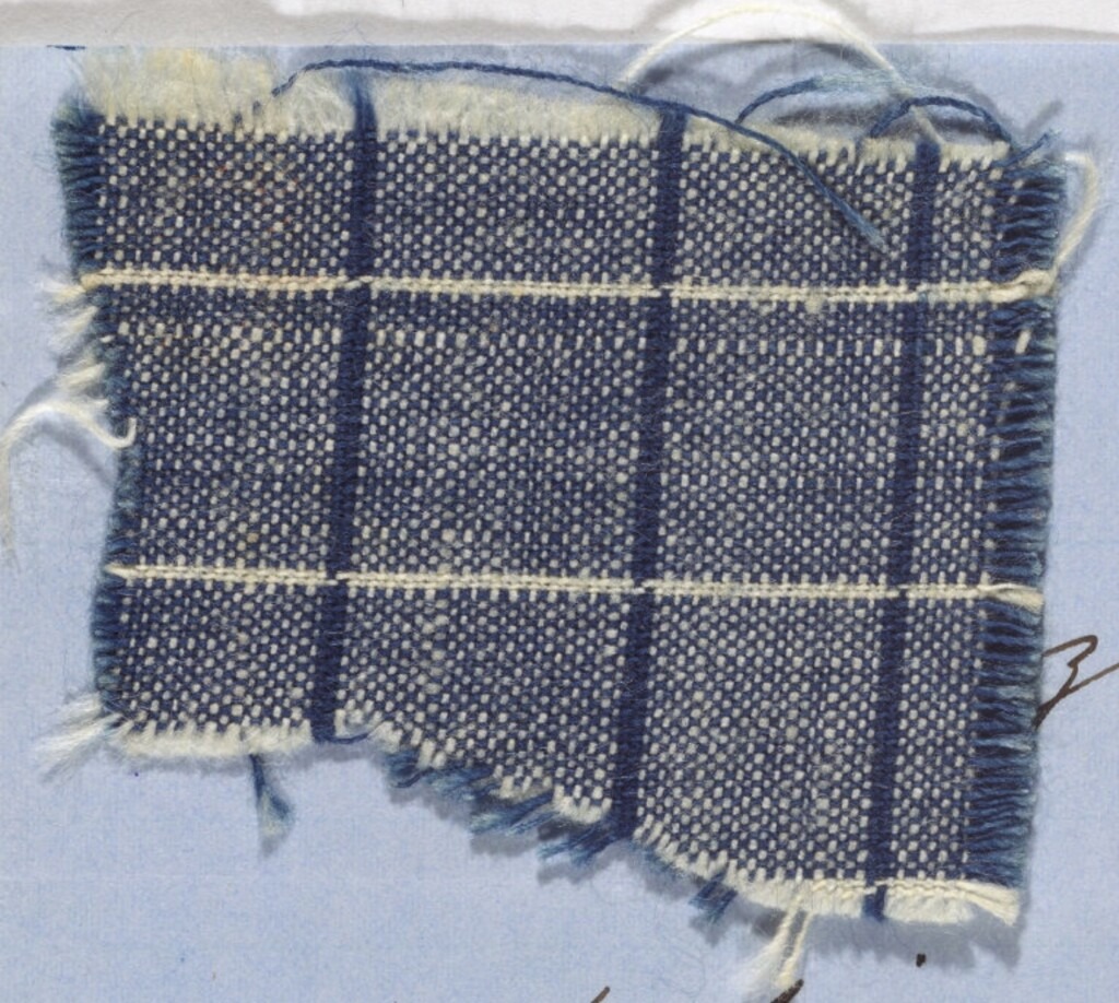 Sample of negro cloth