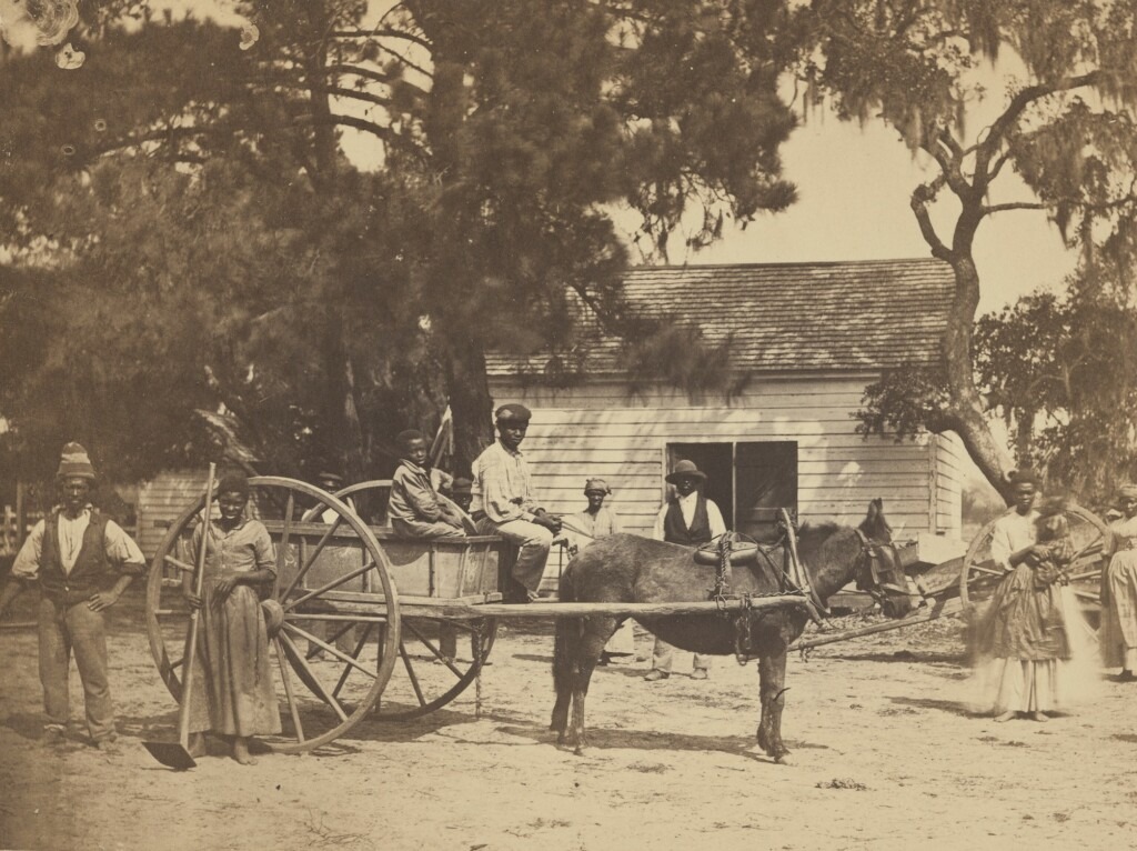 James Hopkin's Plantation, Edisto Island, South Carolina, 1862