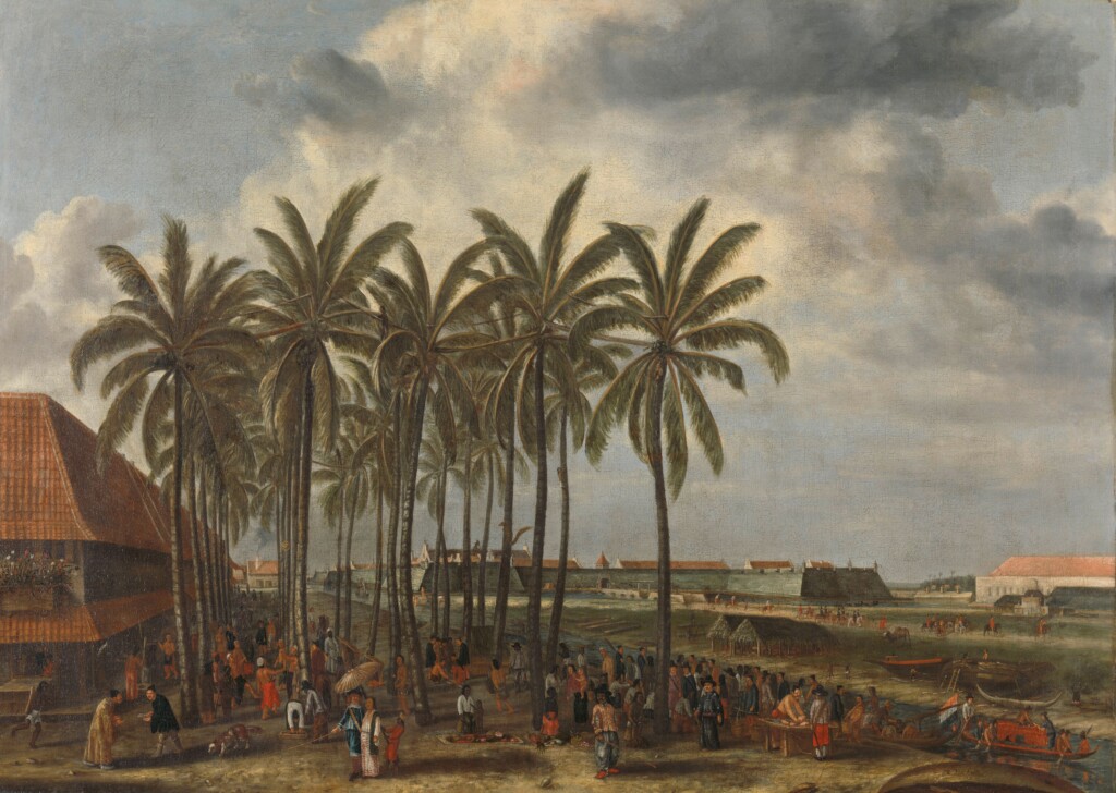 Andries Beeckman, The Castle of Batavia, c. 1662, oil on canvas, 108 x 151.4 cm. Rijksmuseum, Amsterdam, inv. no. SK-A-19 (artwork in the public domain)