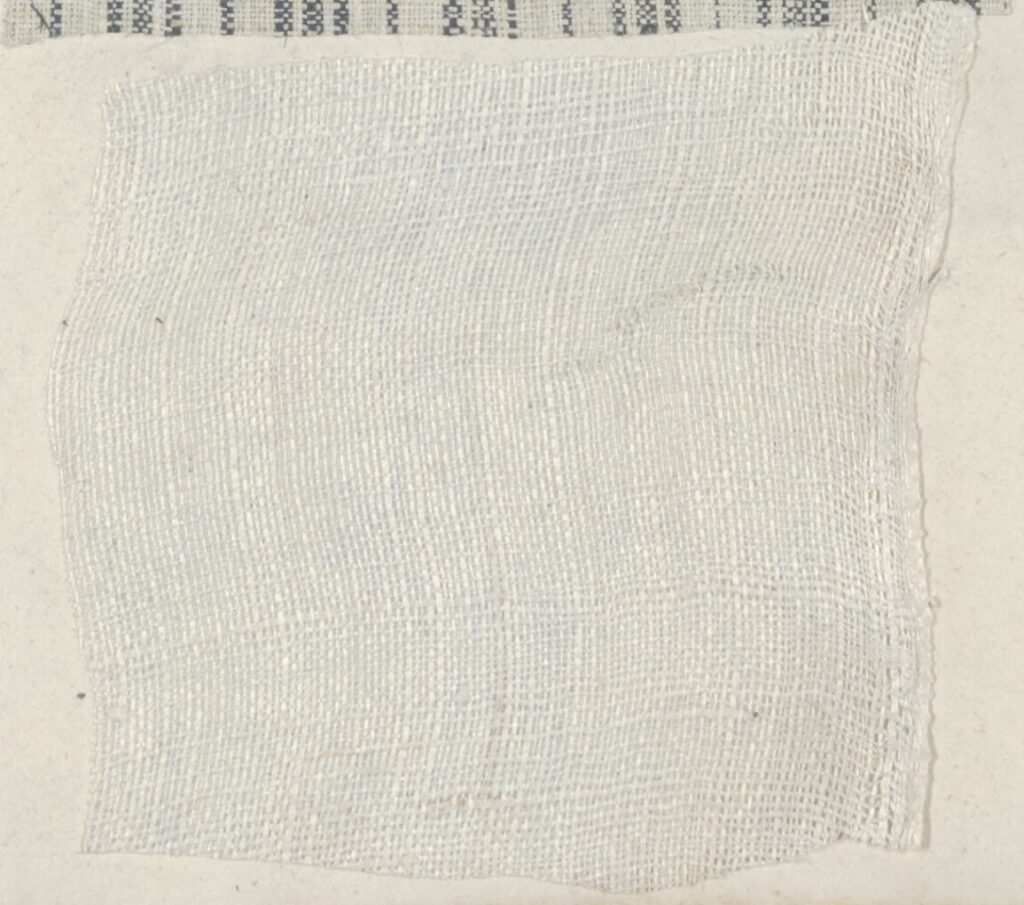 Sample of platillas from the Dutch WIC ship, Vrouwe Maria Geertruida